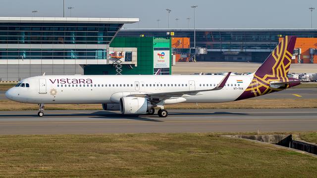 VT-TVA:Airbus A321:Vistara